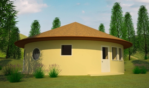 33′ (10m) Roundhouse - 2 Bedroom (click to enlarge)