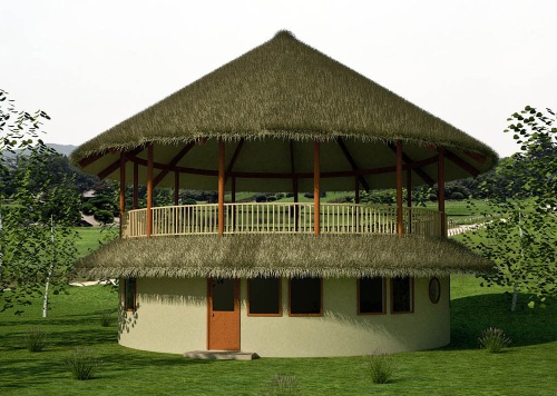 33' Roundhouse with Open-air Deck (click to enlarge)