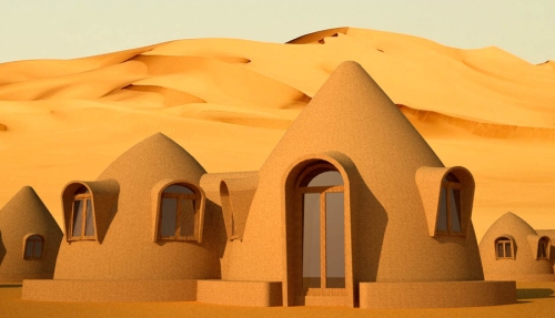 Tinyville Earthbag Domes (click to enlarge)