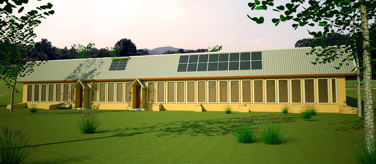 zero energy house | Earthbag House Plans - Zero Energy Four (click to enlarge)