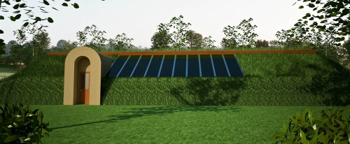 Solar Pit House (click to enlarge)